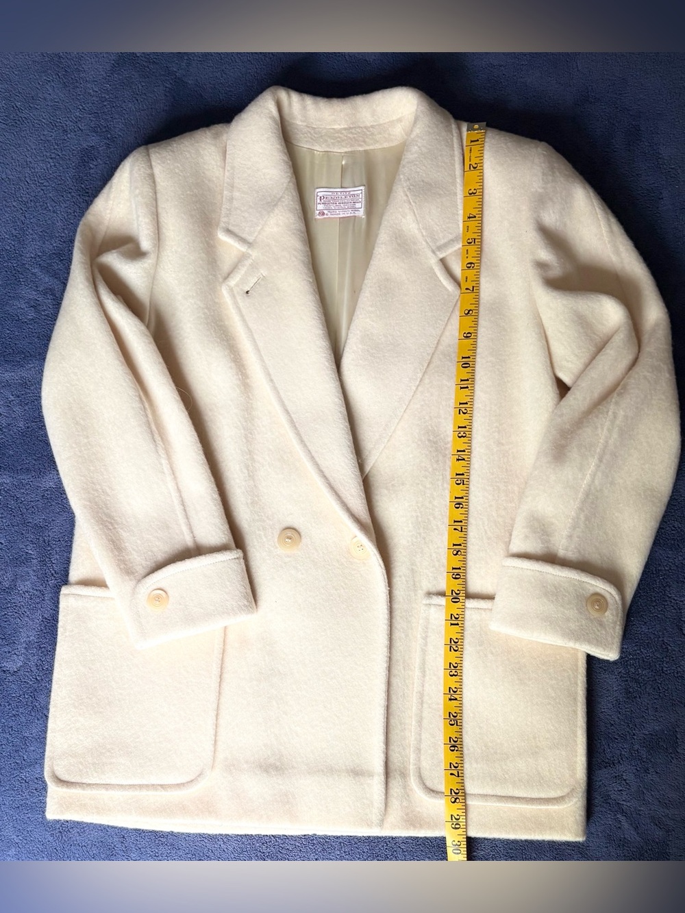 Vintage Pendleton blazer Size 12 Petite - Picture 7 of 9